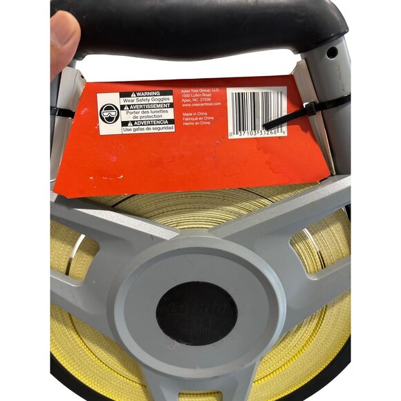 Crescent Lufkin 300 Ft/90m Fiberglass Long Tape  3x Faster Rewind & Blade Guard - Picture 6 of 7